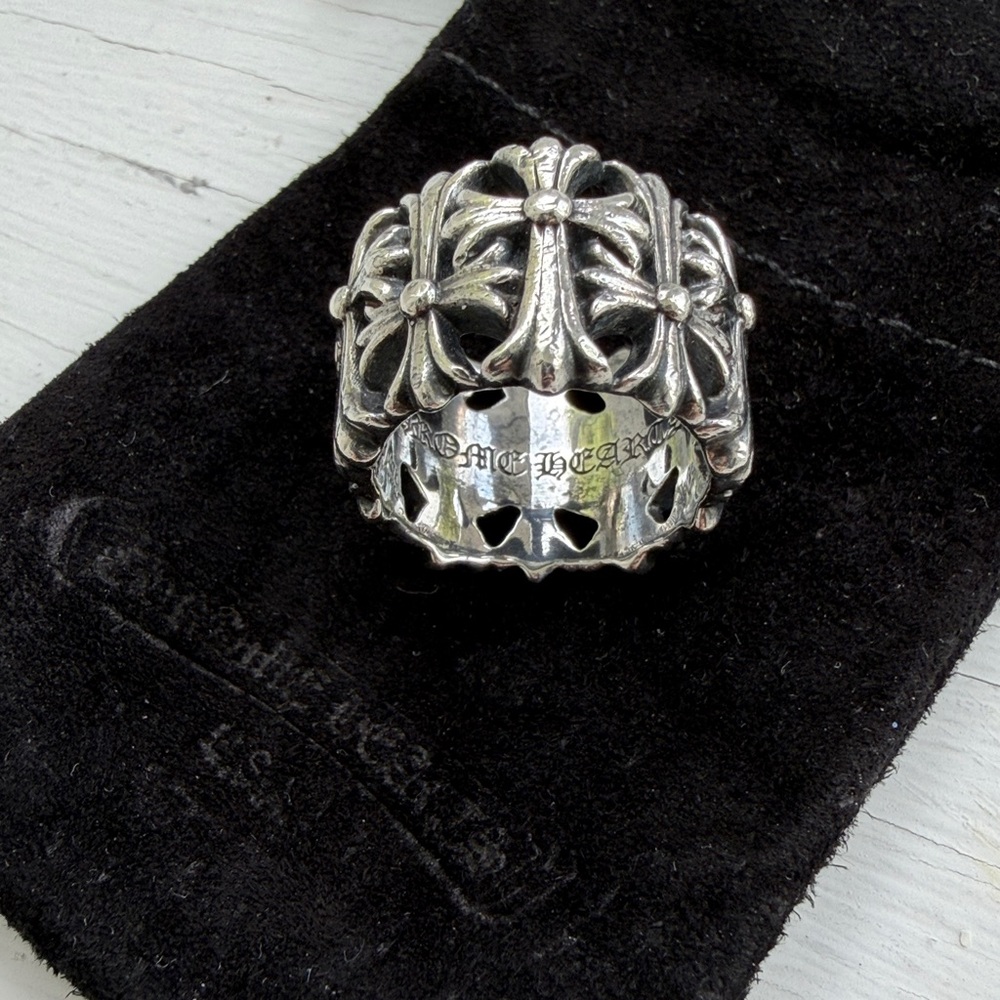 CHROME HEARTS CEMETERY RING - Picture 3 of 5
